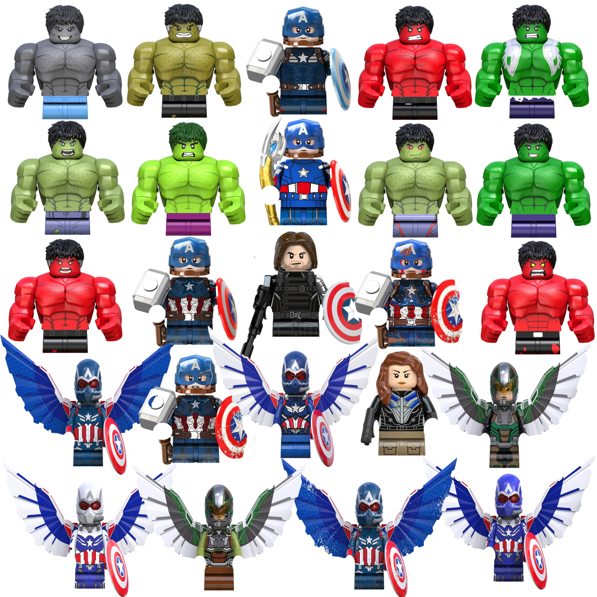 Model Kit Iron Man - Blind Box Mini Building Blocks TV6217