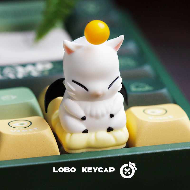Model Kit Fantasy - Final Fantasy Moogle Personalized Mechanical Keyboard