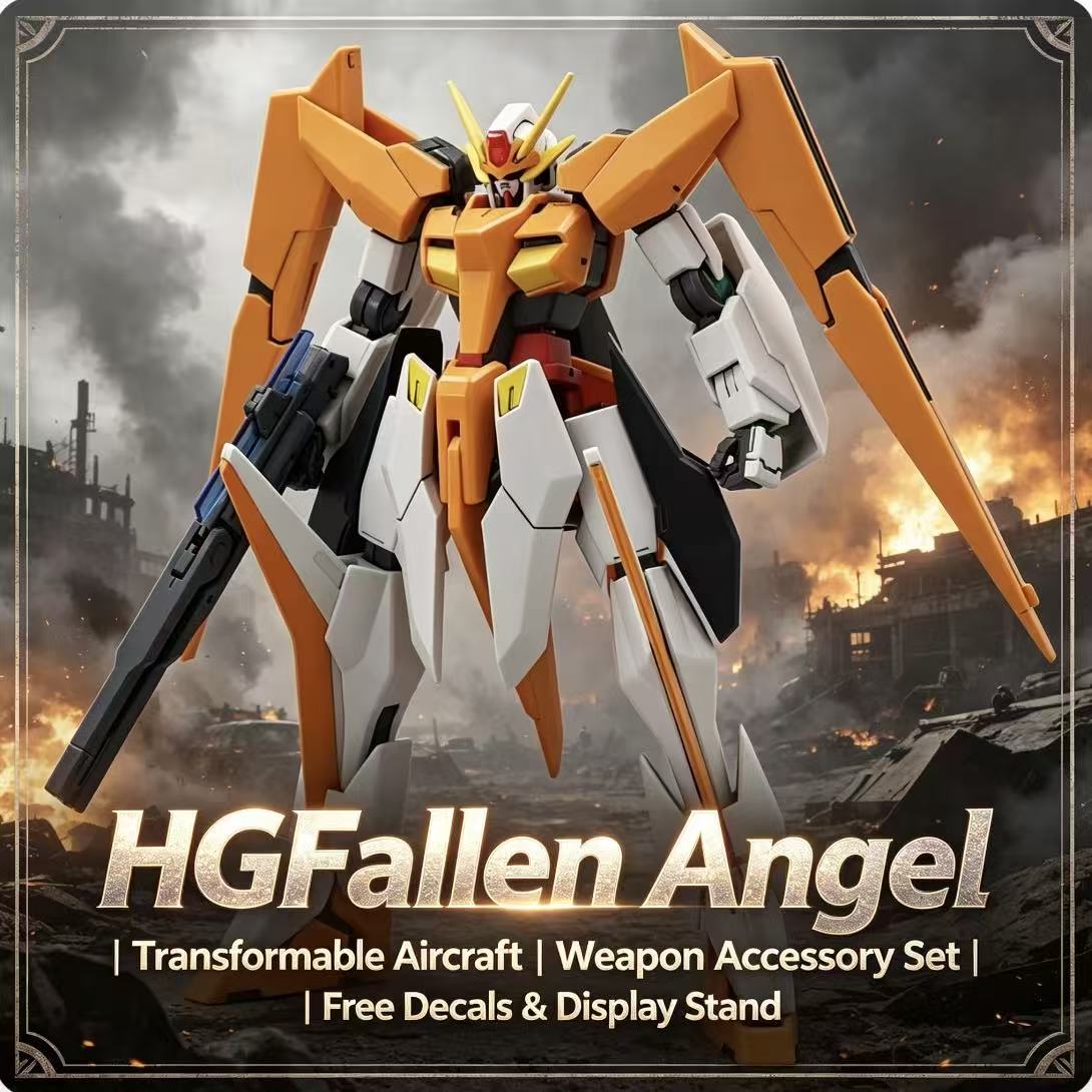 Model Kit Non Gundam - HG 1/144 Fallen Angel Transformable Aircraft
