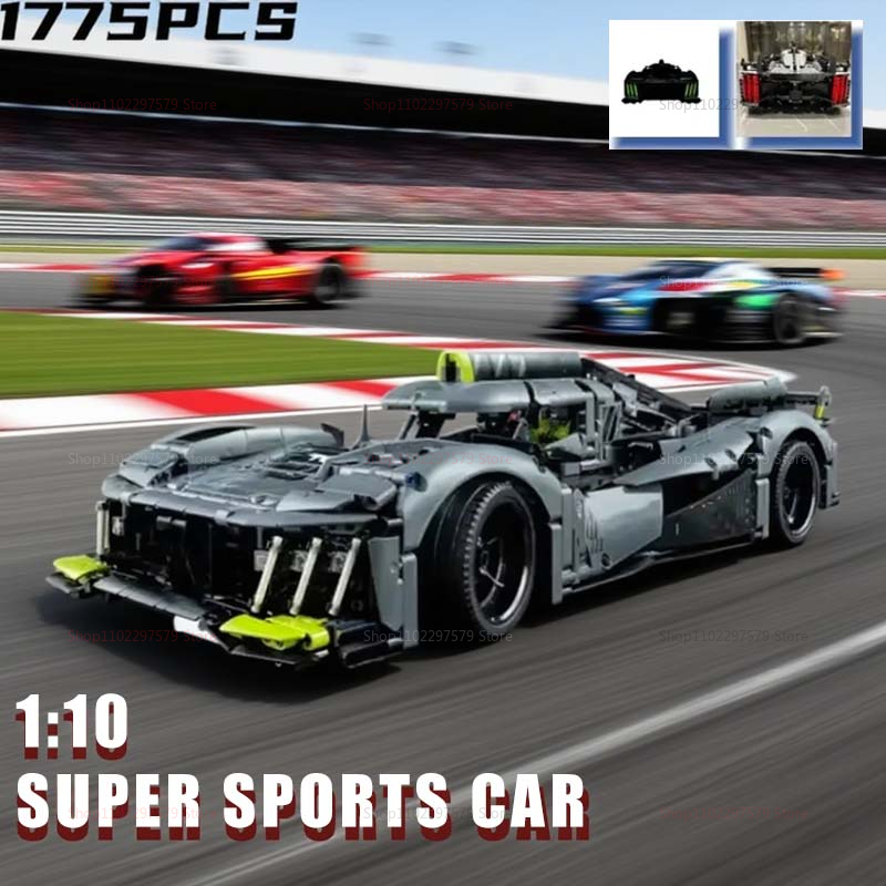 Model Kit Fantasy - 1:10 Scale Racing Sport Car Model