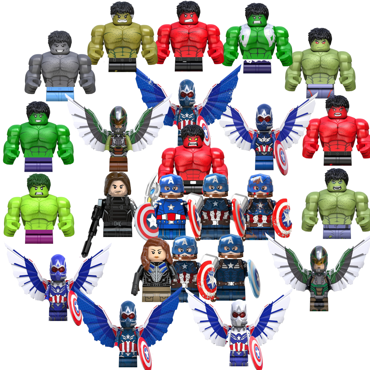Model Kit Iron Man - Blind Box Mini Building Blocks TV6218