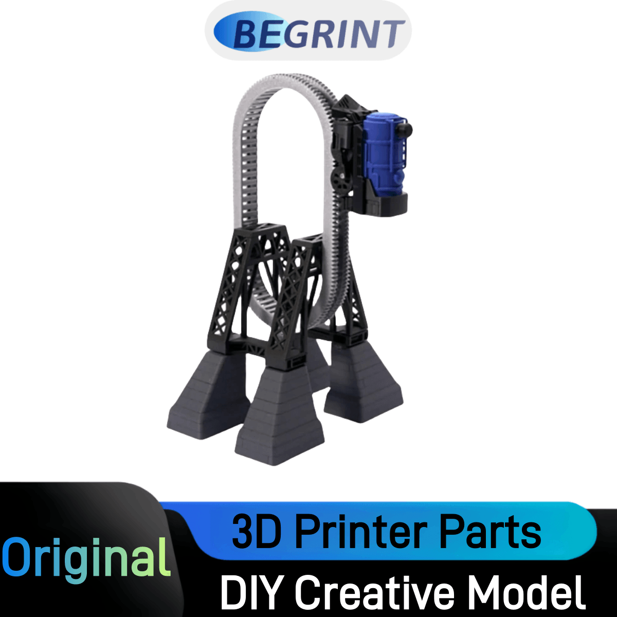 Model Kit Train - For Bambu Lab 3D Printing Track