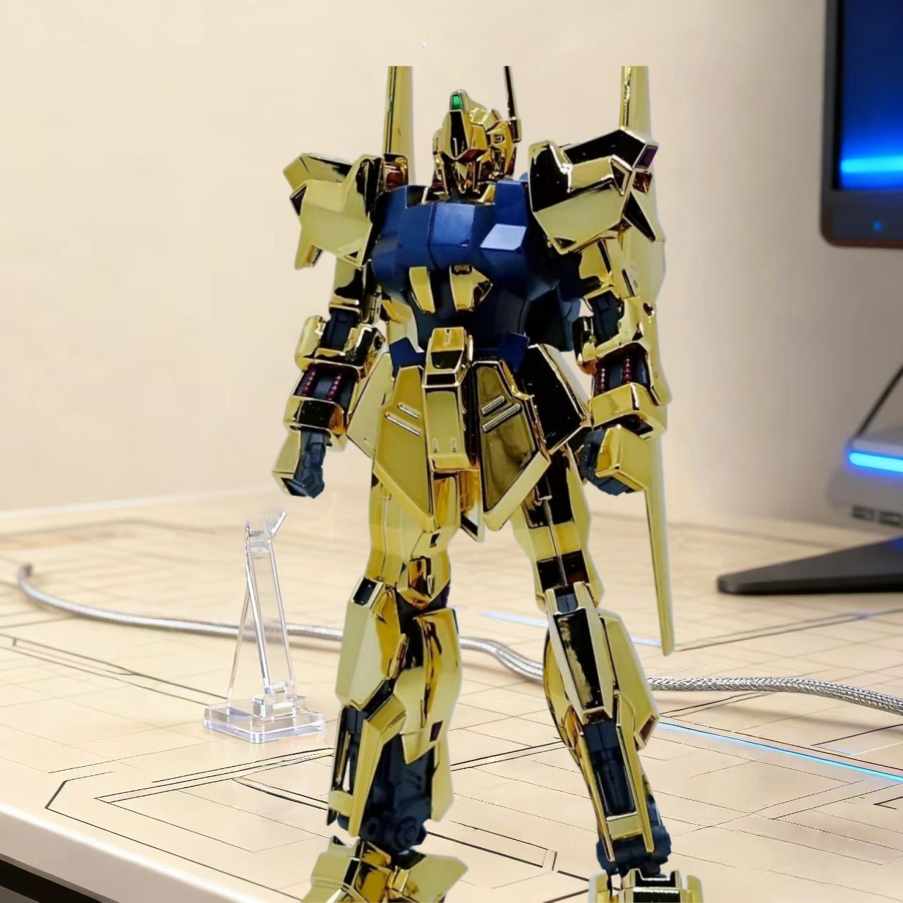 Model Kit Non Gundam - Hayaku Shiki HG 1/144 MSN-00100 REVIVE