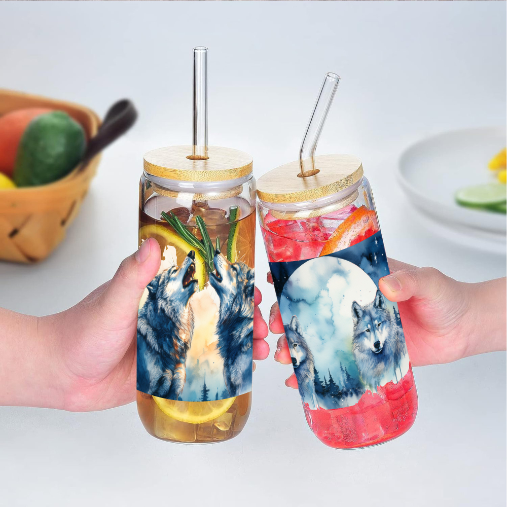 5 Sheets Wolf Moon Forest Nigh – Waterslide Decal Paper Bewertung und Preis