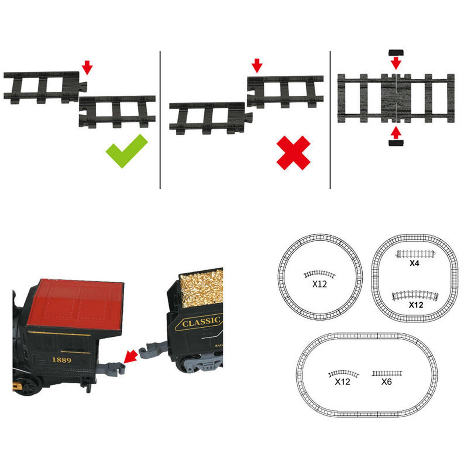 Electric Train Toy Train Set f – Model Kit Train Bewertung und Preis