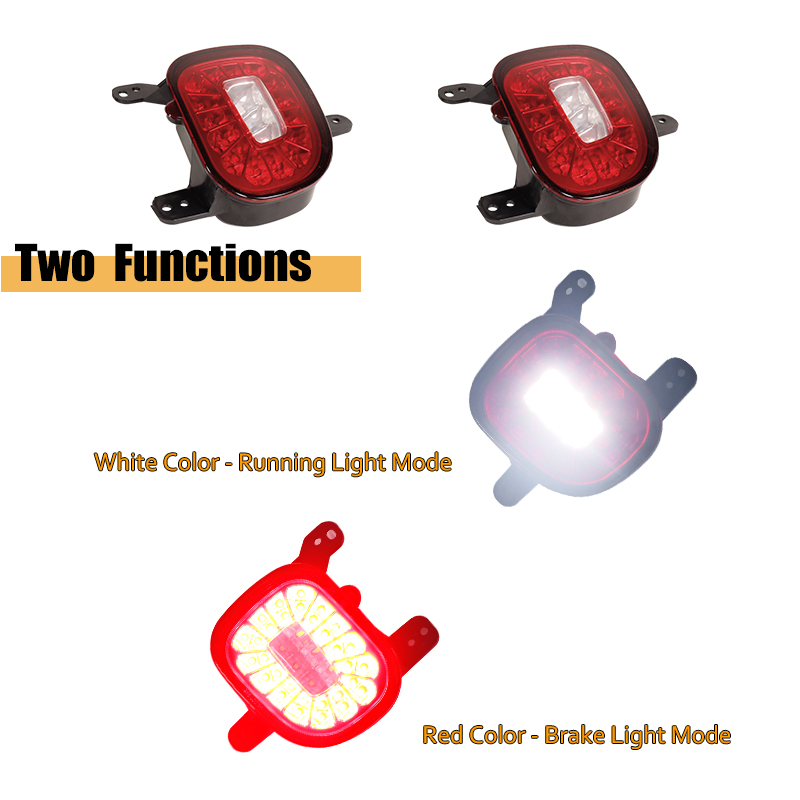 Red & White LED Car Rear Bumpe – Model Kit Jeep Bewertung und Preis