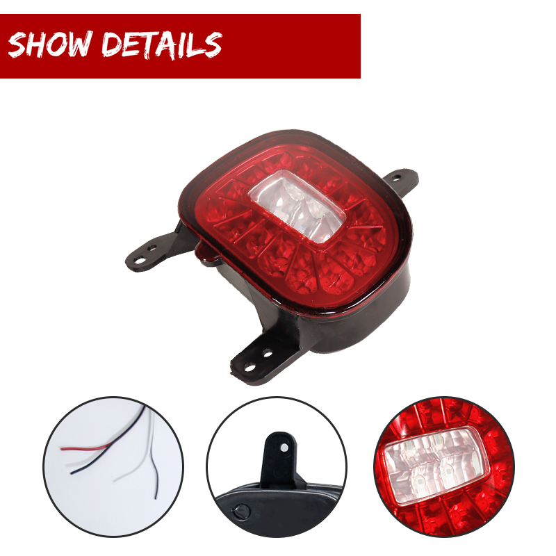 Red & White LED Car Rear Bumpe – Model Kit Jeep Bewertung und Preis