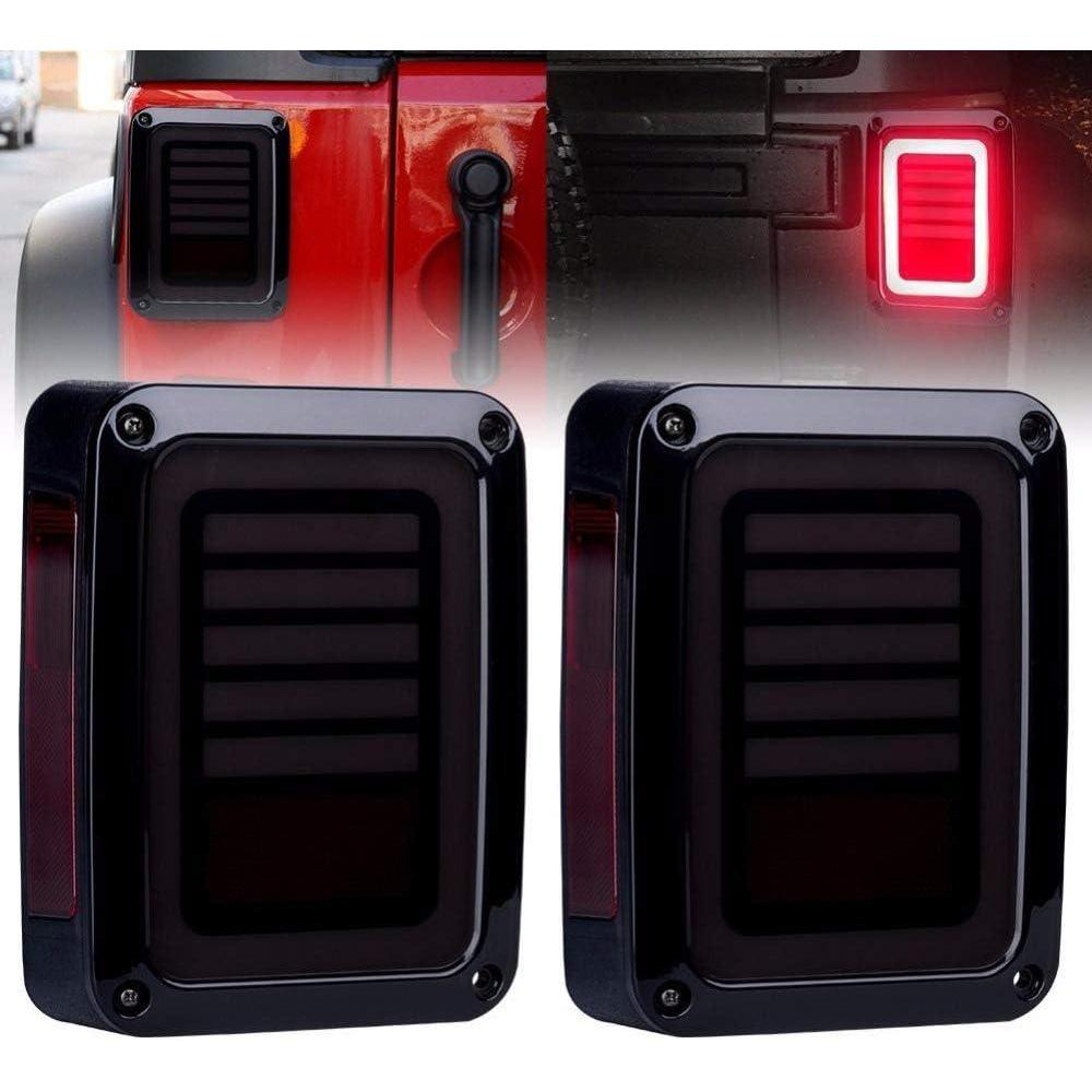 2pcs LED Tail Lights for Jeep  – Model Kit Jeep Bewertung und Preis