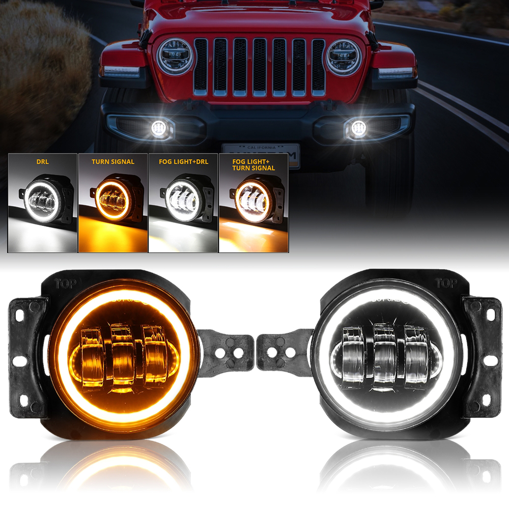 60W LED Front Fog Lights DRL w – Model Kit Jeep Bewertung und Preis