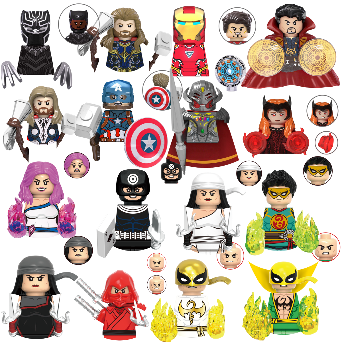Blind Box Mini Building Blocks – Model Kit Iron Man Bewertung und Preis