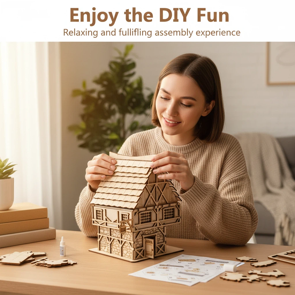 OUZEY DIY Miniature “Dream Inn – Model Kit Fantasy Bewertung und Preis