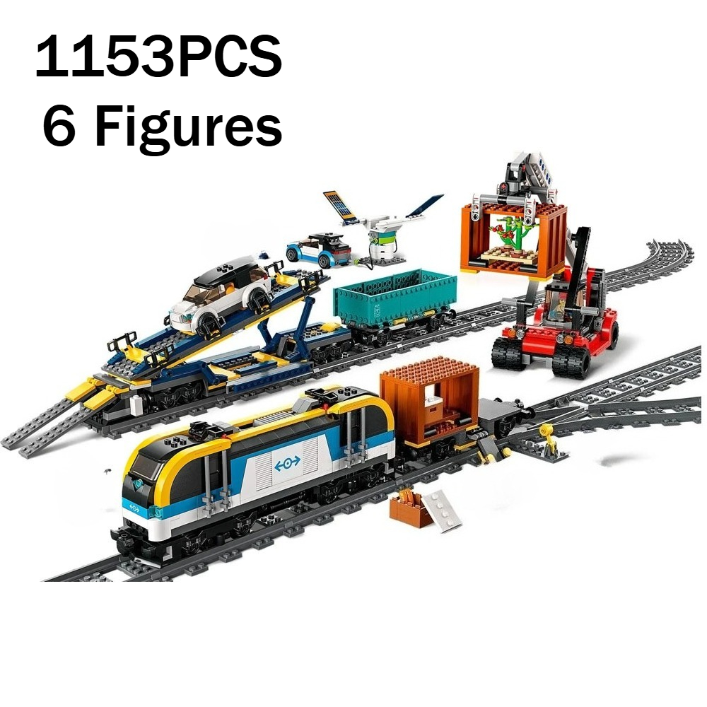 1153PCS City Freight Train Rai – Model Kit Train Bewertung und Preis