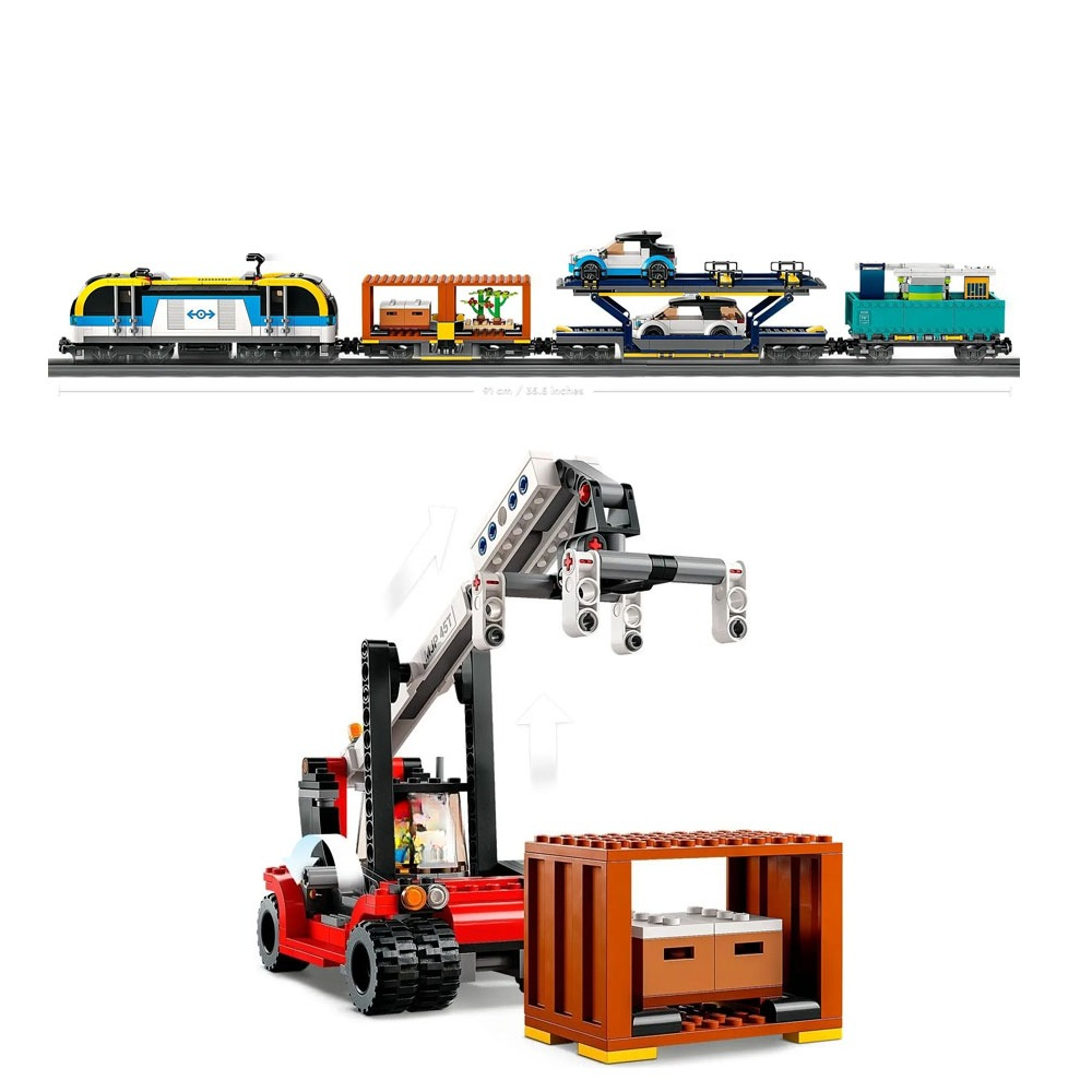 1153PCS City Freight Train Rai – Model Kit Train Bewertung und Preis