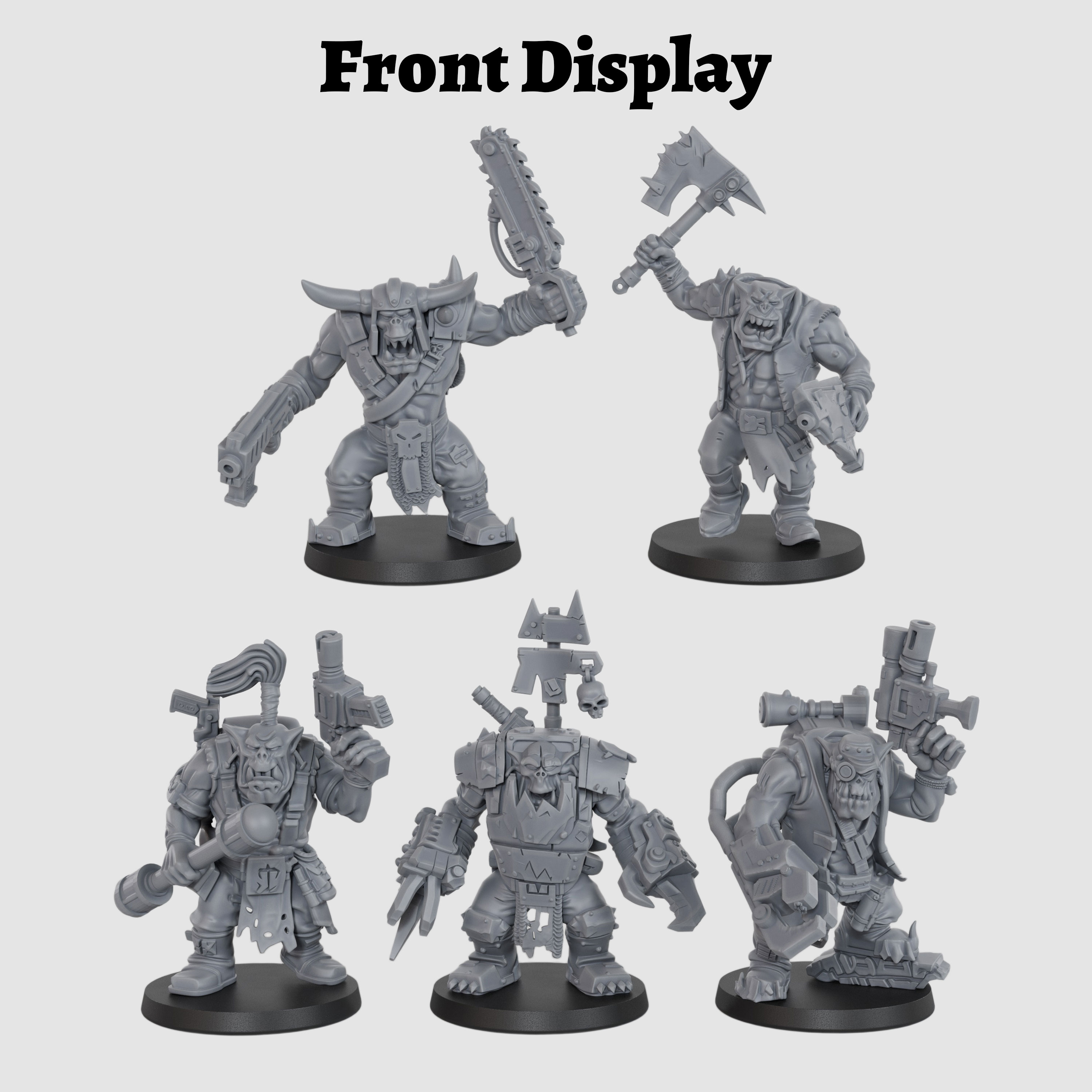 Sci-Fi Orc Squad Miniature Set – Model Kit Fantasy Bewertung und Preis