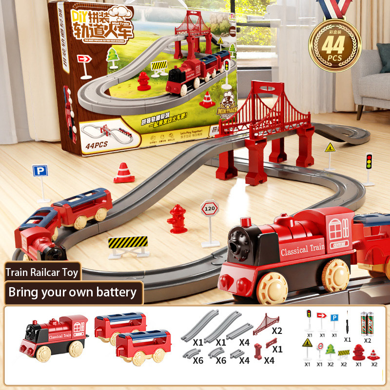 44Pcs/set Electric Train Track – Model Kit Train Bewertung und Preis