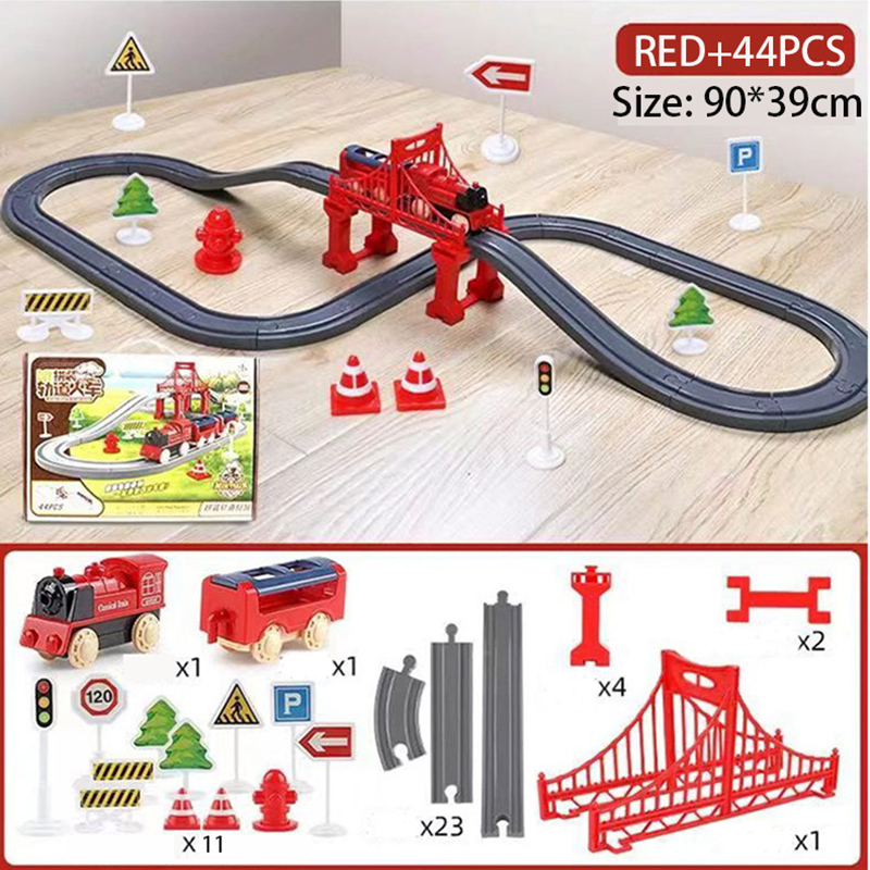 44Pcs/set Electric Train Track – Model Kit Train Bewertung und Preis