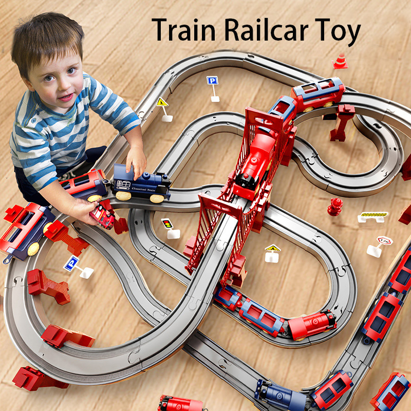 44Pcs/set Electric Train Track – Model Kit Train Bewertung und Preis