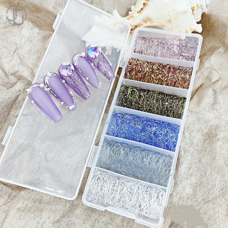 6 rolls Aurora Nail Foils for  – Waterslide Decal Paper Bewertung und Preis