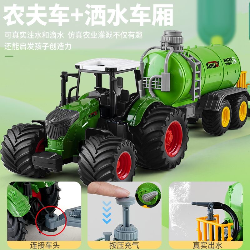 Tractor Toy Car Model Trailer  – Model Kit Jeep Bewertung und Preis