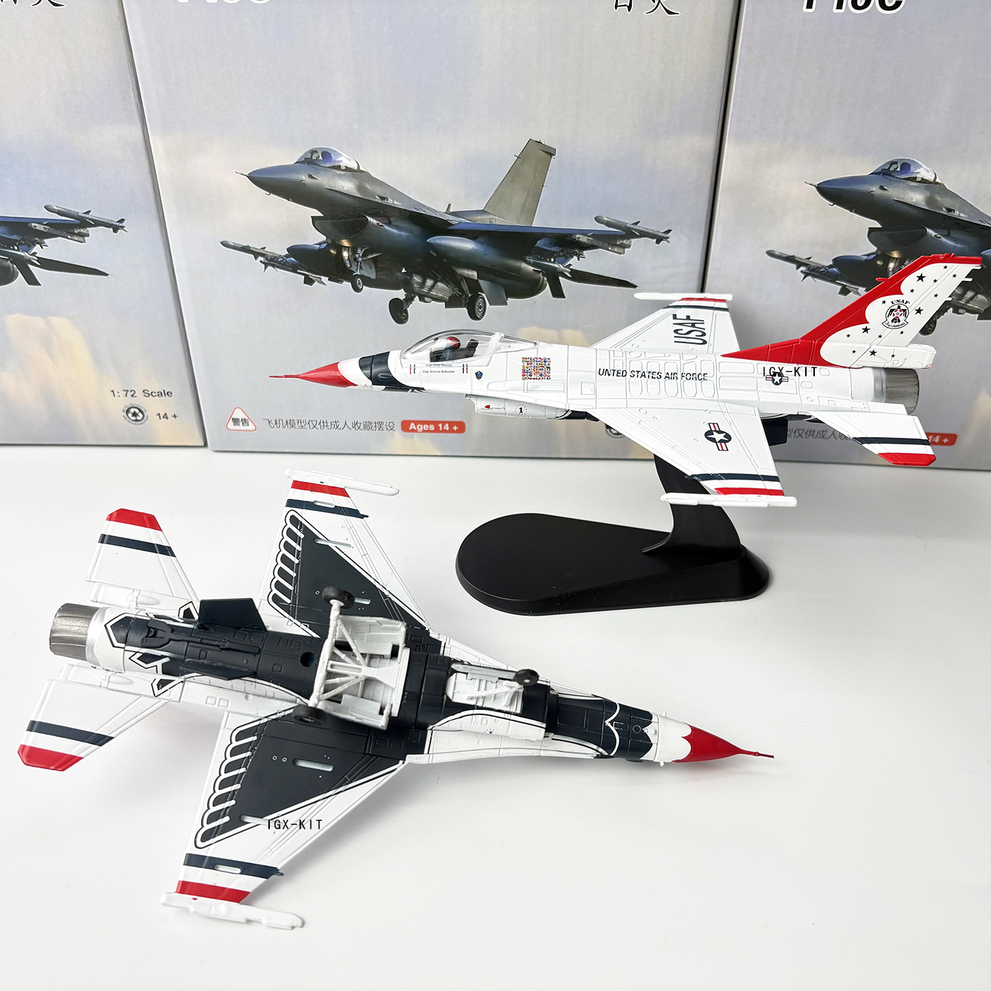 1/72 Scale U.S. Air Force F-16 – Model Kit Jet Bewertung und Preis