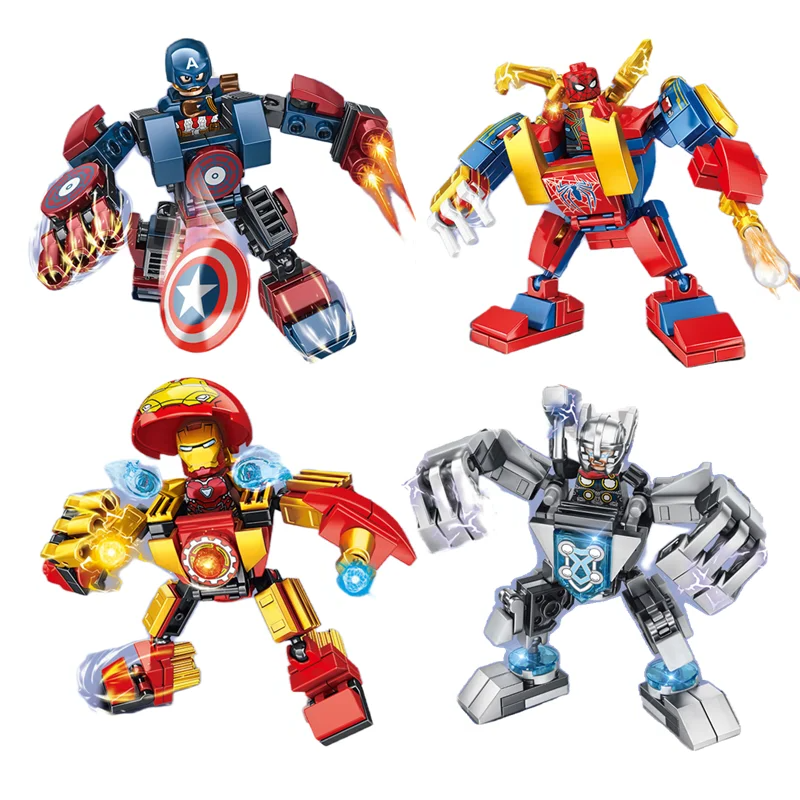 Blind box Mini Marvel Building – Model Kit Iron Man Bewertung und Preis