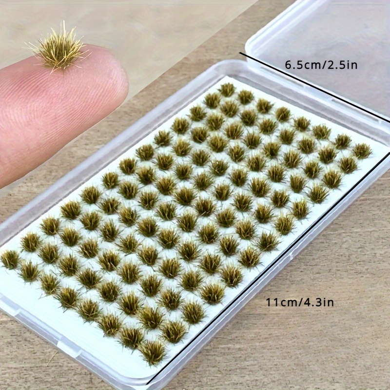 104pcs/pack Static Grass Tuft, – Model Kit Train Bewertung und Preis