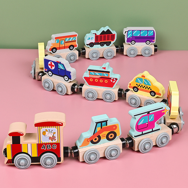 Magnetic Wooden Small Train To – Model Kit Train Bewertung und Preis