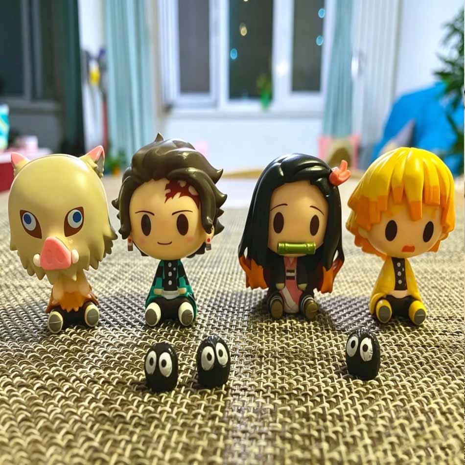 4Pcs/Set Demon Slayer Kamado T – Model Kit Nezuko Bewertung und Preis