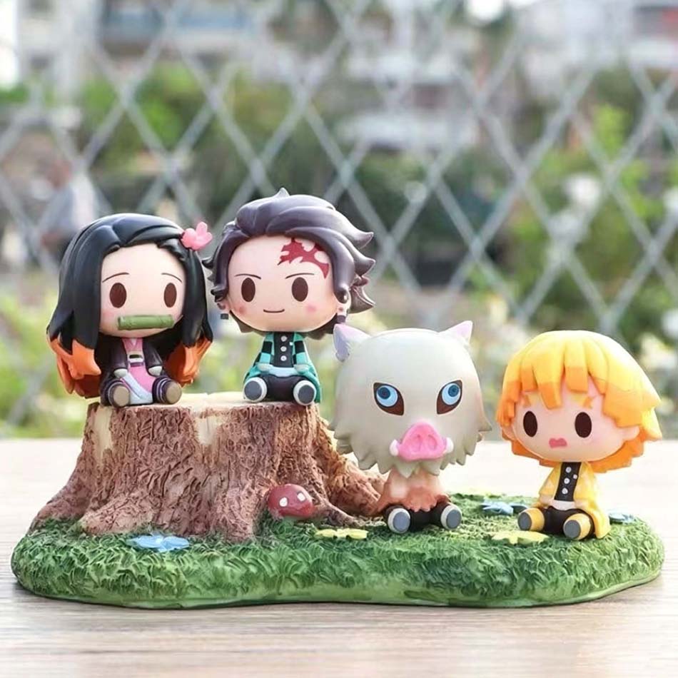 4Pcs/Set Demon Slayer Kamado T – Model Kit Nezuko Bewertung und Preis