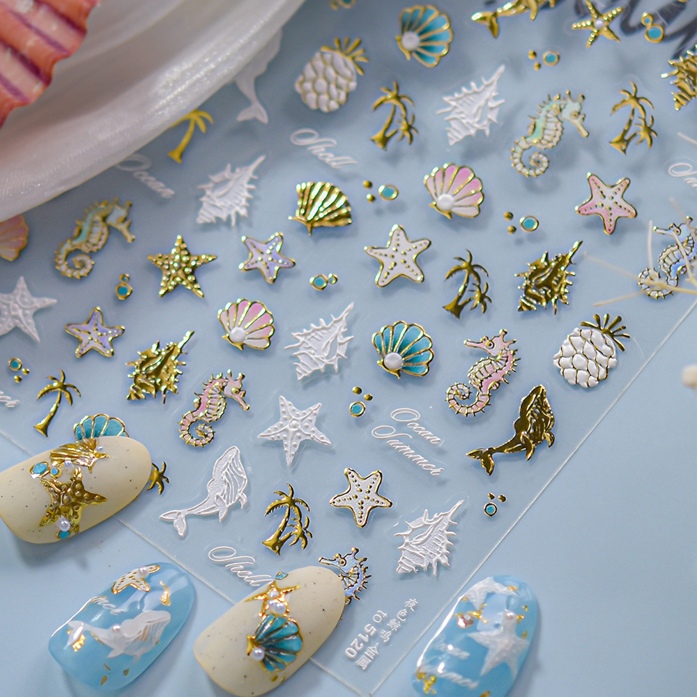Ocean Shell Starfish Shell Con – Waterslide Decal Paper Bewertung und Preis