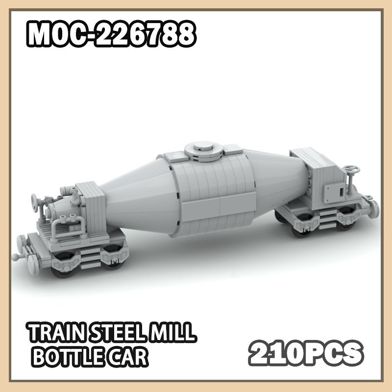 210PCS MOC-226788 Train Steel  – Model Kit Train Bewertung und Preis