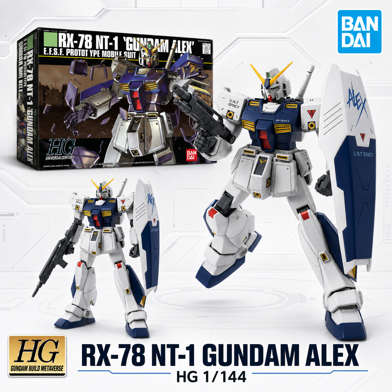 Bandai Genuine HG 1/144 RX-78  – Model Kit Non Gundam Bewertung und Preis