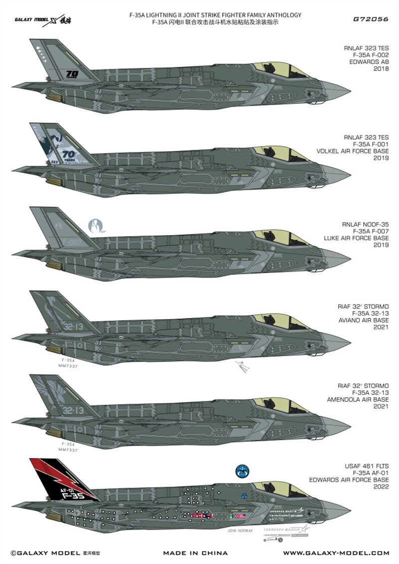 Galaxy 1/72 Scale F-35A Lightn – Model Kit Tamiya Bewertung und Preis