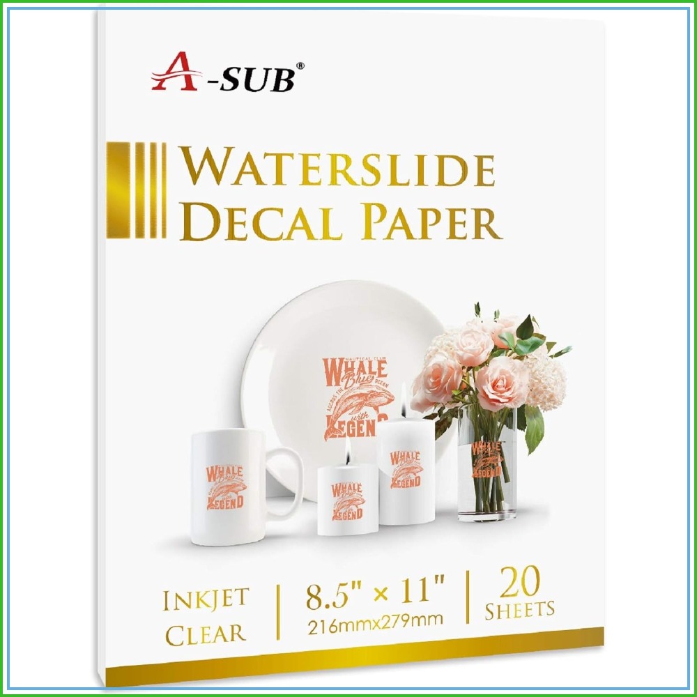 20 Sheets Clear Waterslide Dec – Waterslide Decal Paper Bewertung und Preis