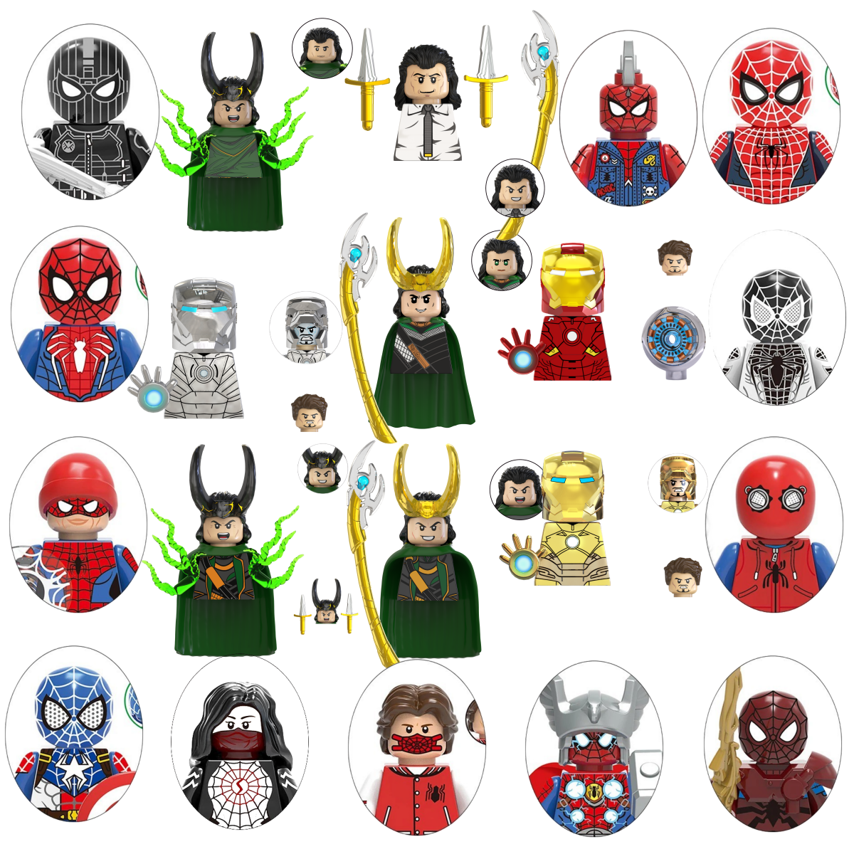 Blind Box Mini Building Blocks – Model Kit Iron Man Bewertung und Preis
