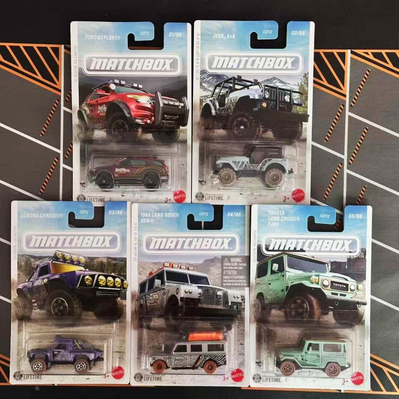 MATCHBOX Diecast Car 1:64 Off- – Model Kit Jeep Bewertung und Preis