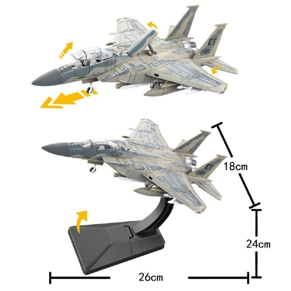 New 1/72 F-15 Eagle Quick Buil – Model Kit Jet Bewertung und Preis