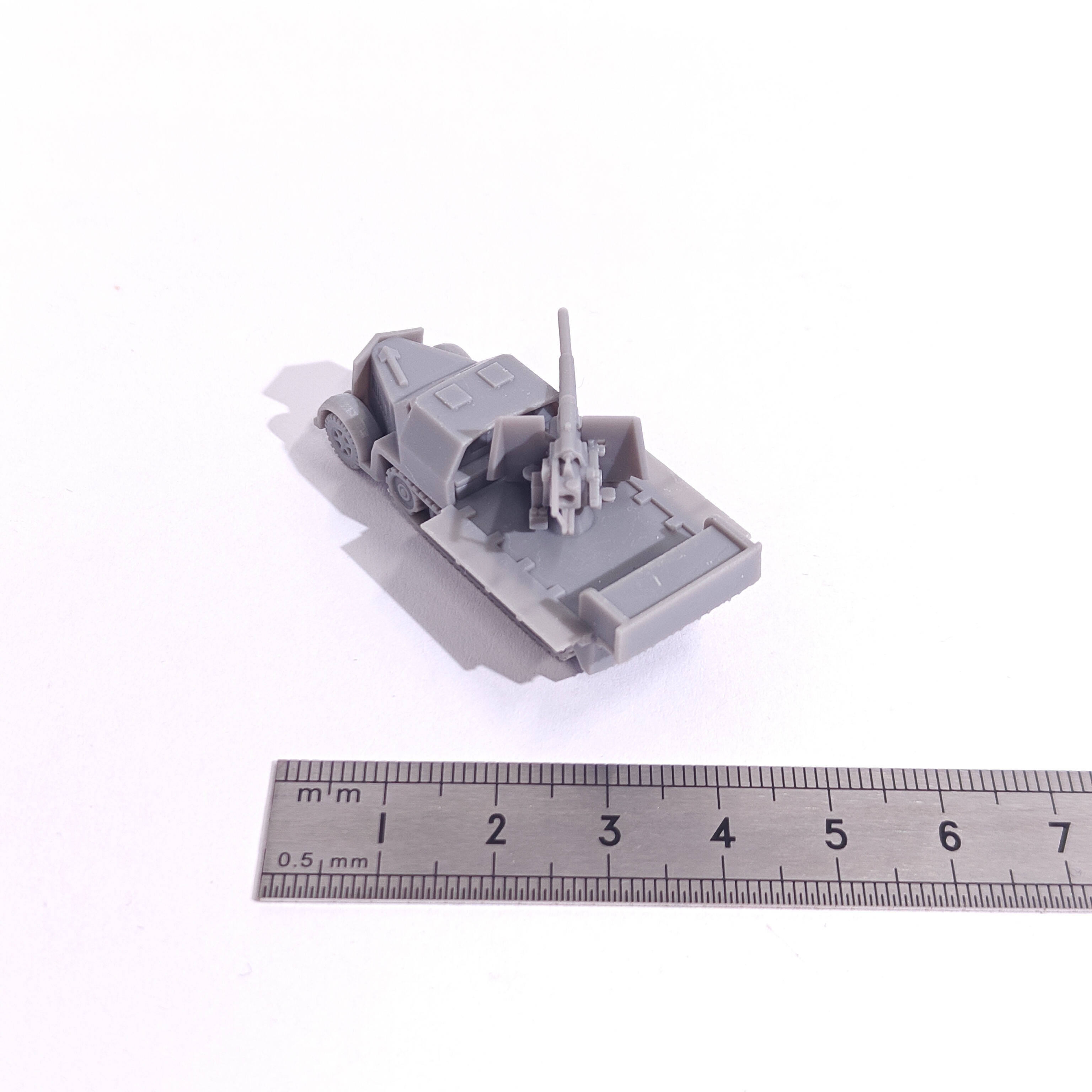1/144 Scale Sd.Kfz.7 with Flak – Model Kit Fantasy Bewertung und Preis