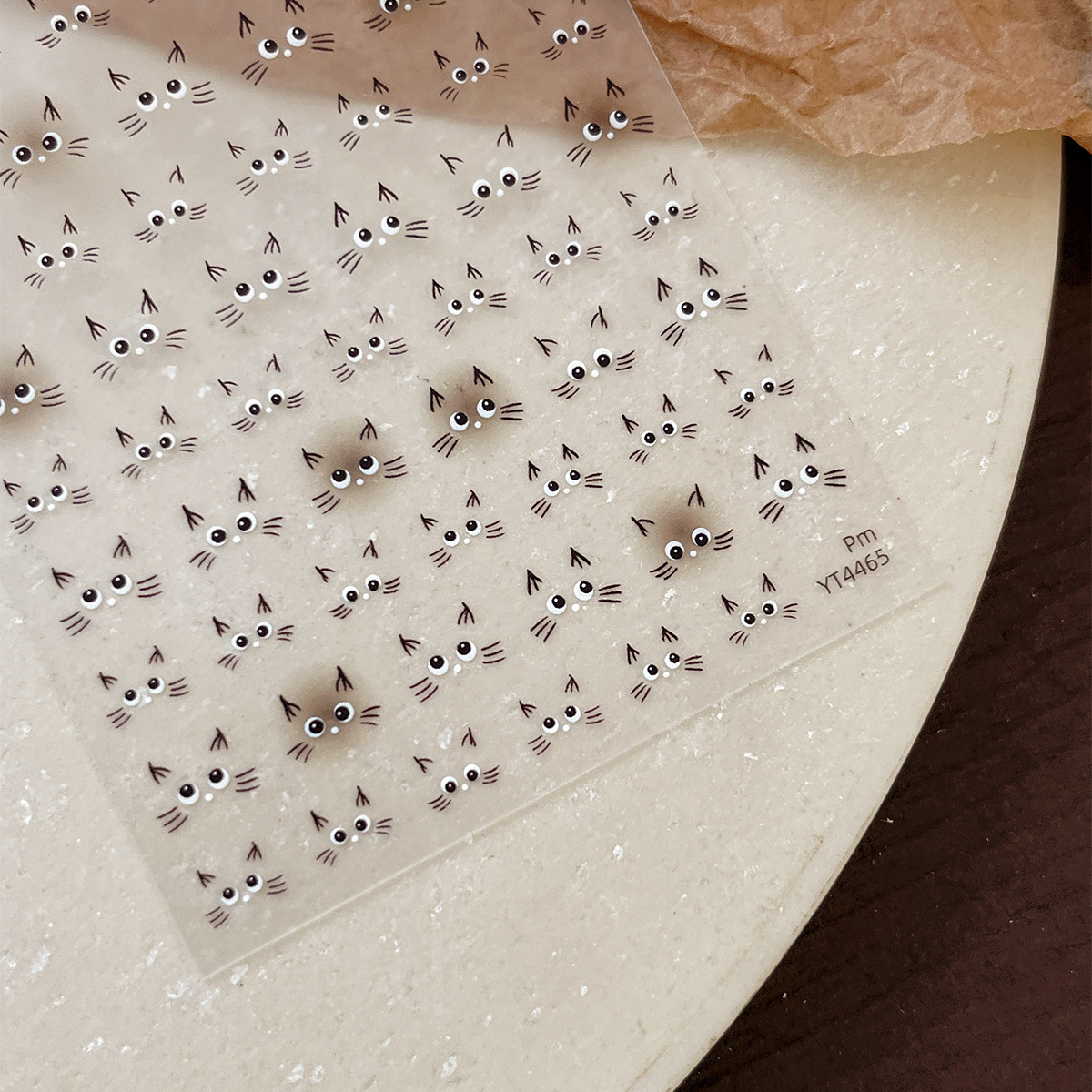 Cute Cat Nail Sticker Water De – Waterslide Decal Paper Bewertung und Preis