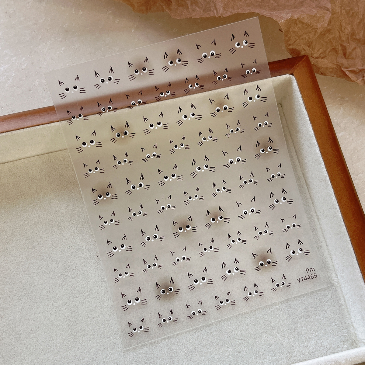 Cute Cat Nail Sticker Water De – Waterslide Decal Paper Bewertung und Preis